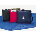 4 in 1 Polar Fleece/Poly Oxford Picnic Blanket (Blank)